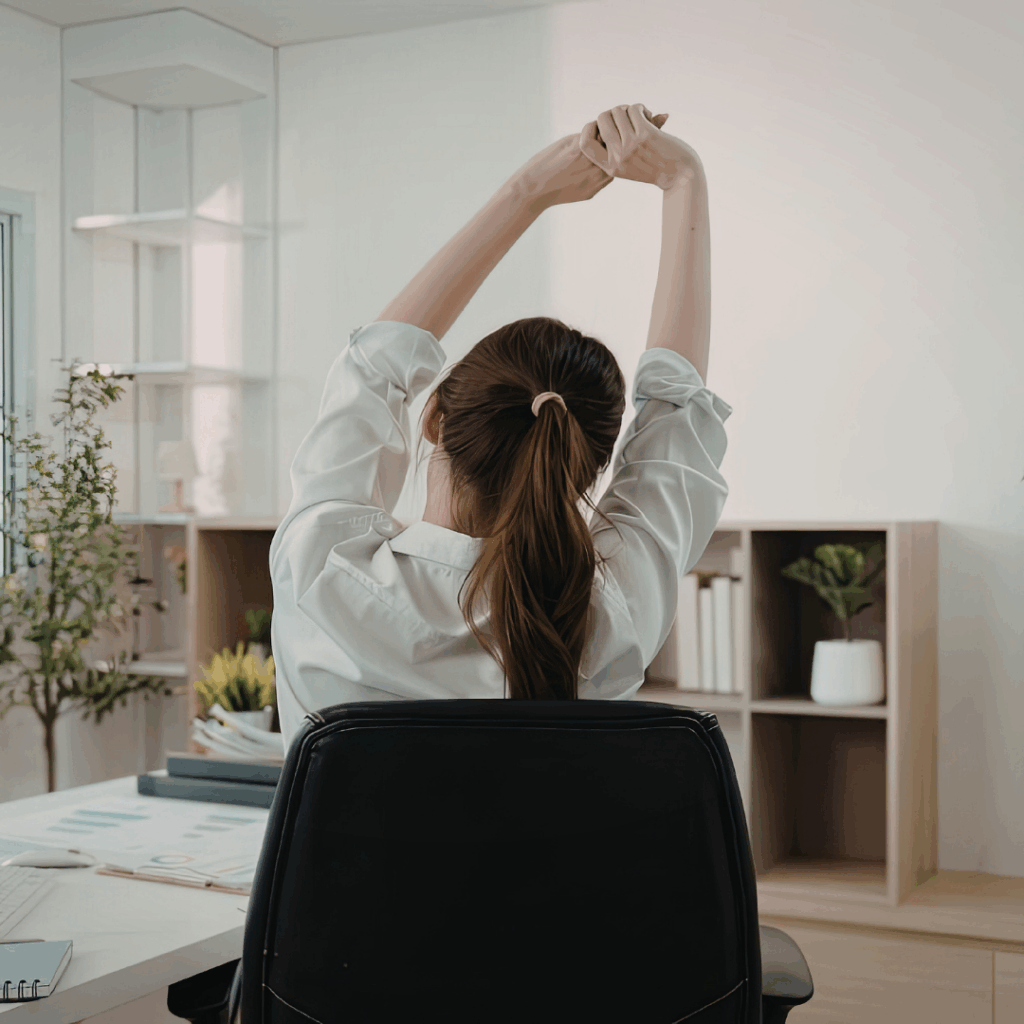 יושבים שעות מול מחשב וסובלים מכאבים? מדריך לארגונומיה נכונה במשרד שיפחית עומס על הגב והצוואר.